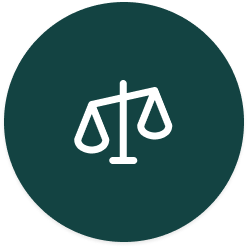 uneven scale icon